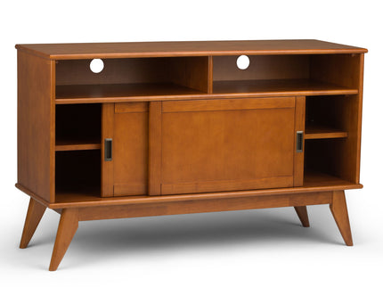 Draper - Handcrafted Mid Century Low TV Media Stand
