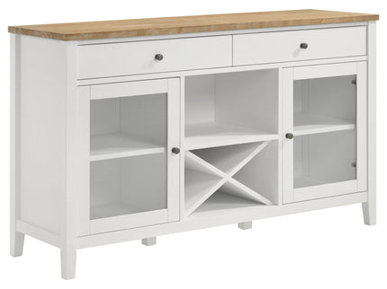 Prager - 2 Door Dining Sideboard - White