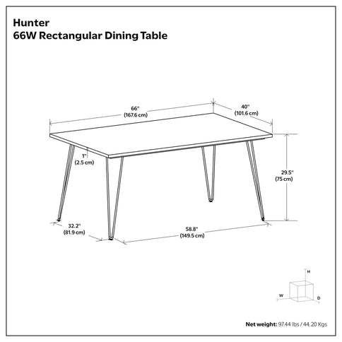 Hunter - Handcrafted Dining Table