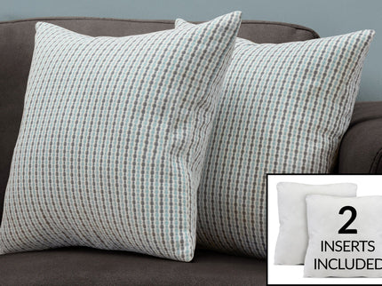 Pillows, Square, Insert Included, Decorative Throw, Hypoallergenic