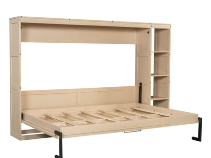 Murphy Bed With Bookshelf And Storage