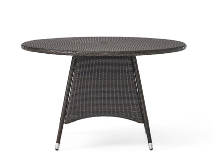 Corsica - Round Dining Table - Brown