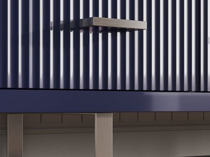 TV Stand With Slatted Drawers