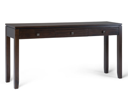 Cosmopolitan - Wide Console Sofa Table - Mahogany Brown