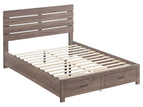 Dark Brown / 5 Pc. Bed, Nightstand, Chest, Dresser, Mirror / King