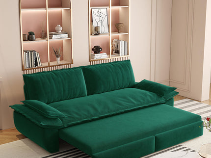 Queen Pull Out Sofa Bed, 3 In 1 Convertible Sleeper Sofa