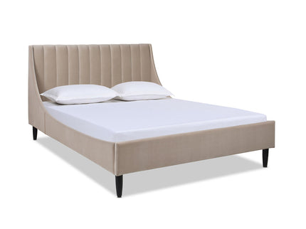 Aspen - Vertical Tufted Modern Headboard Platform Bed Set