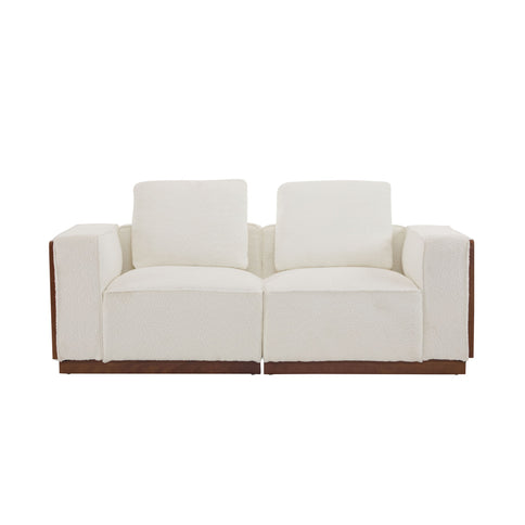 Chita - Modular Sectional Sofa 2 Seater With Larger Seats - Beige