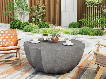 Modern Round Coffee Table For Indoor / Outdoor