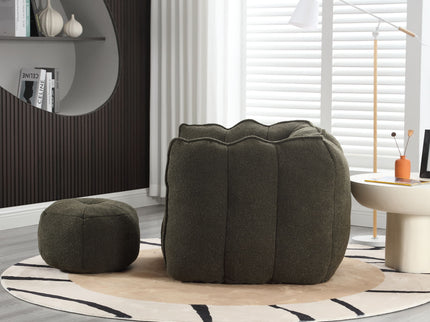 Soft Bean Bag Chair With High Resilient Foam