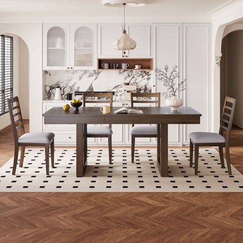 Upholstered Armless Chairs With High Ladder Back