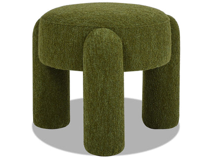Hugo - Round Fully Upholstered Ottoman