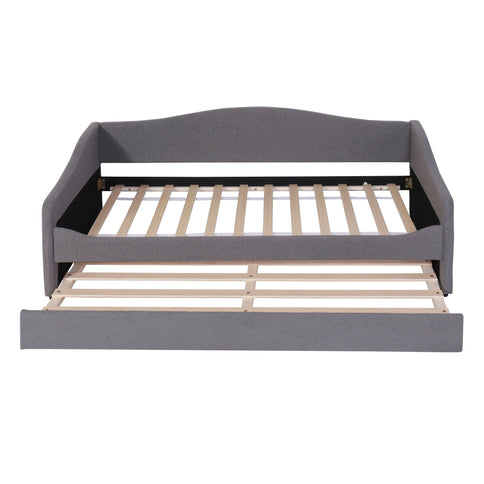 Design Upholstered Daybed With Light And Trundle