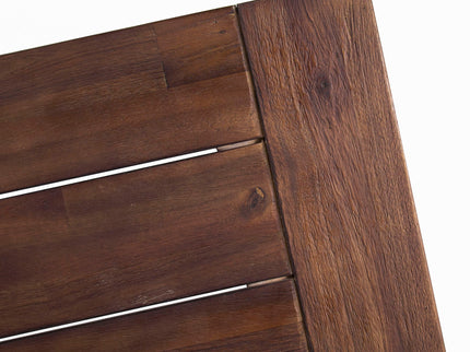 Outdoor Sandblast Finish Acacia Wood Dining Table