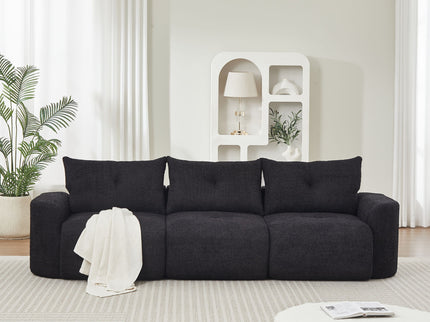 3 Seater With Thickened Armrests Sofa For Living Room
