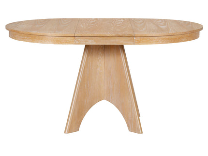 Extendable Dining Table With Sturdy Crossed Legs
