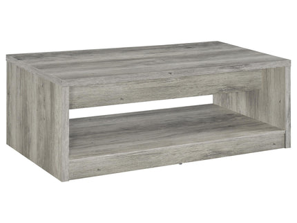 Nuberg - 2 Piece And End Table Set With Storage Drawers - Gray