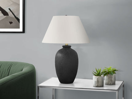 Lighting, Table Lamp, Ceramic, Modern - Black