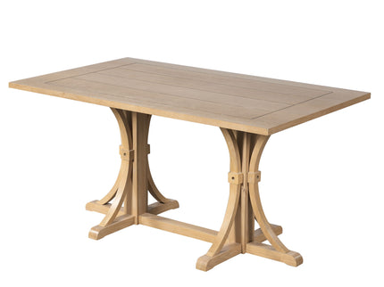 Dining Table With Trestle Base