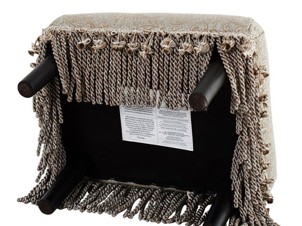 Fiona - Handcrafted Accent Footstool Ottoman