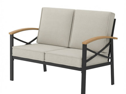 Outdoor Loveseat With Washable Cushions