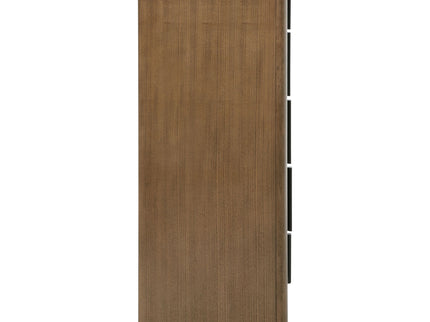 Moraga - 5 Drawer Chest Of Drawers - Ash Brown