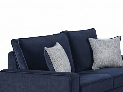Rita - Loveseat, LED Base Lighting, Cushions And 2 Accent Pillows