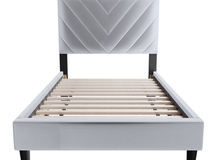 Bed Set With Adjustable Headboard