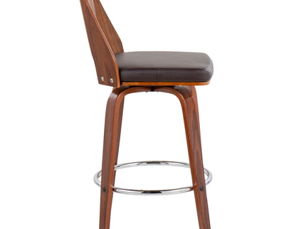 Trilogy - Mid Century Modern Counter Stool (Set of 2)