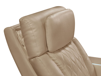 Electra - Power Reclining Set With Power Headrests, Massage And LED Lighting