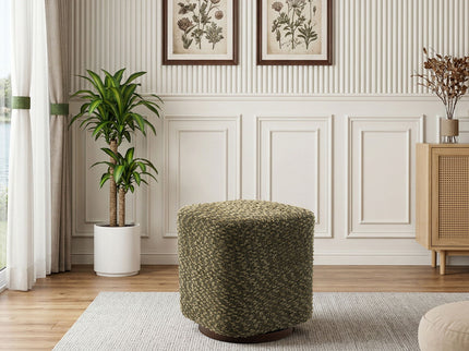 Upholstered 360° Swivel Vanity Stool