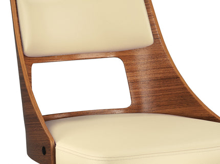 Dallyn - Swivel Bar Stool (Set of 2) - Cream