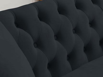 Chesterfield Sofa With Rolled Arms And Nailhead Trim