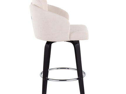 Dahlia - Contemporary Counter Stool Round Footrest (Set of 2)