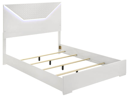 Pierce - 4 Piece Bedroom Set With LED Lighting