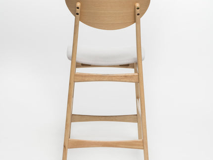 Retro Modern Counter Height Chair Set With Cushioned Seats