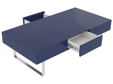 Rectangular Coffee Table With Hidden Storage