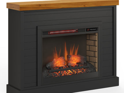 48" Fireplace With Mantel