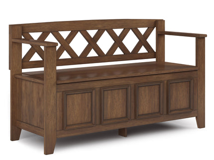 Amherst - Compact Entryway Storage Bench
