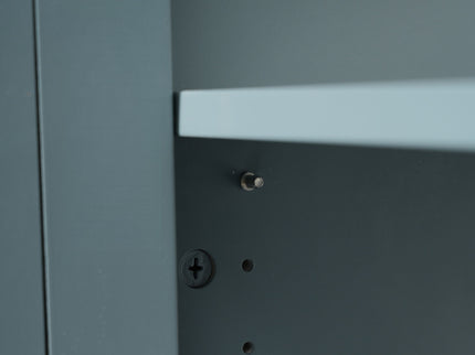 Vintage Double Sink Bathroom Vanity Set With Ceramic Sinks