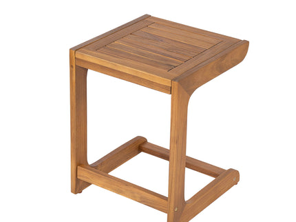 Ashwell - Acacia Wood Side Table - Teak