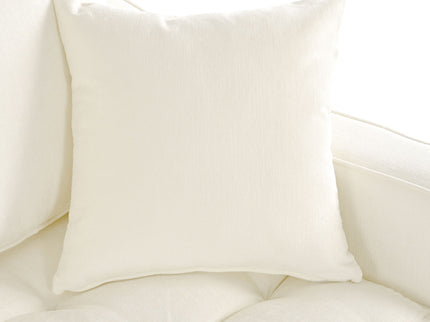 Modern Chaise Lounge Upholstered Sofa Couch With Tufted Seat And Detachable Pillows For Living Room