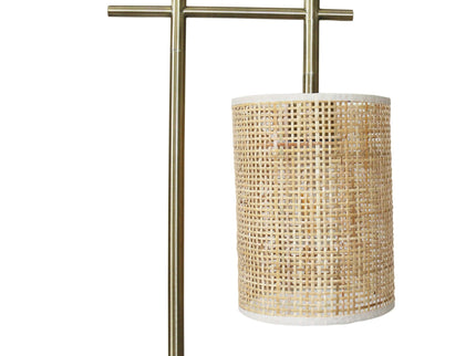 Bedroom Table Lamp With Lampshade - Bronze