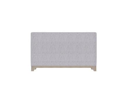 Loveseat With Casual Accent - Gray