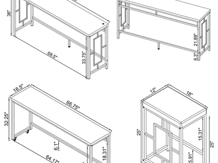 Laguna - Counter Height Dining Set