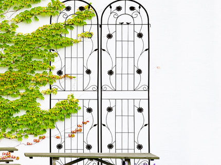 Metal Garden Trellis Rustproof Trellis For Climbing Plant Outdoor Flower Support