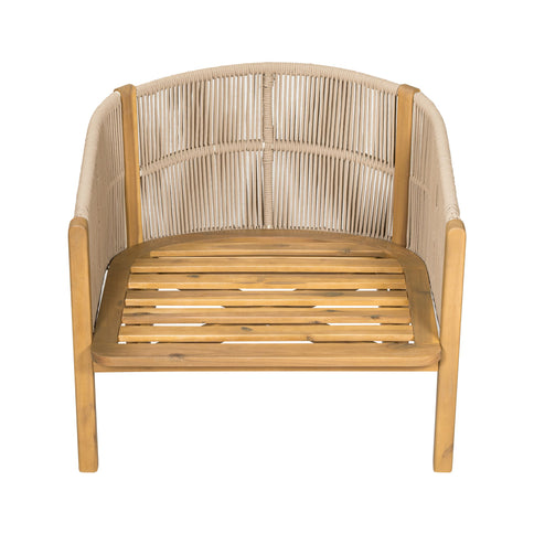 Grotta - Outdoor Wood Club Chair (Set of 2)