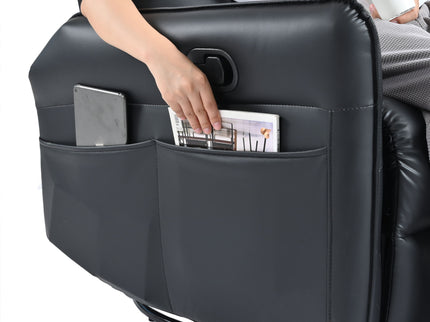 360° Modern Small Rocking Swivel Recliner Chair With Side Pocket