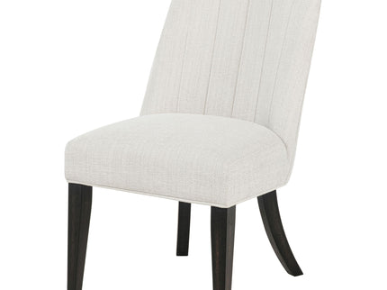 Bangor - Upholstered Dining Side Chair (Set of 2) - Black / Cream