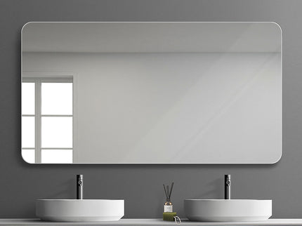 Bathroom Vanity Mirror, Wall Mounted Mirror For Bathroom Anti-Fog Waterproof - Clear